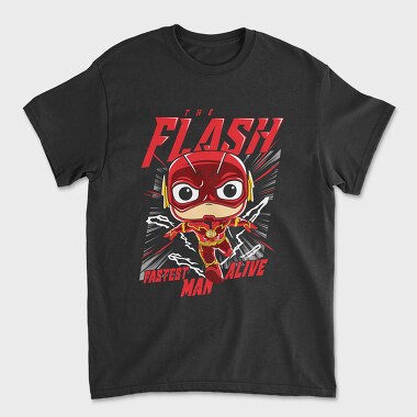 The Flash Comics, Unisex Men's T-Shirt