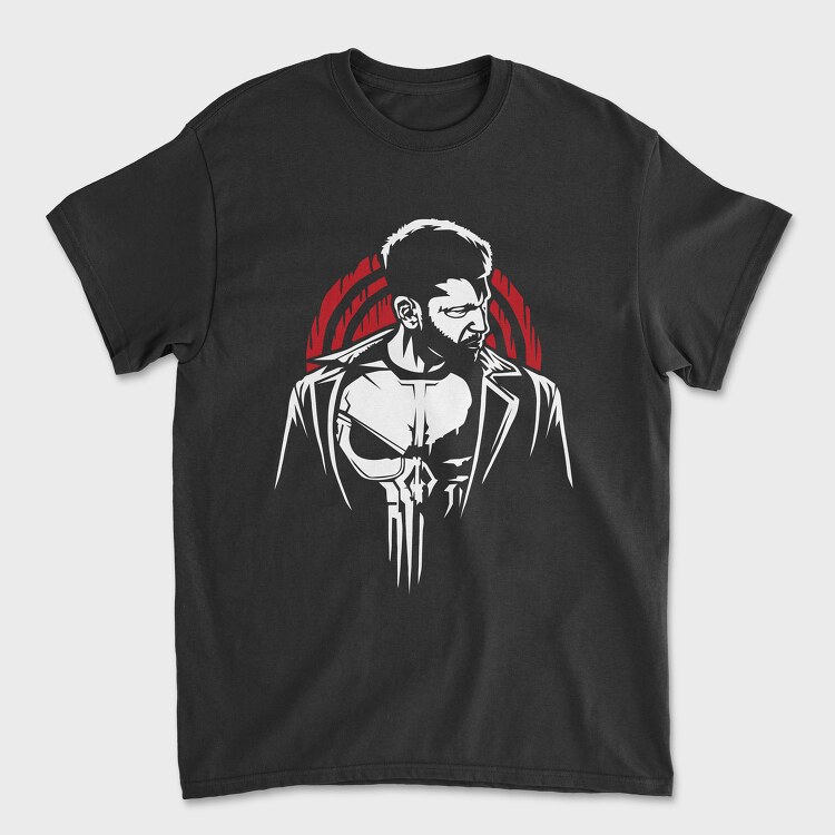 The Punisher 7, Унисекс Мъжка Тениска