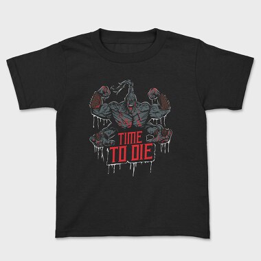 Time to Die Mortal Kombat, Kids' T-Shirt