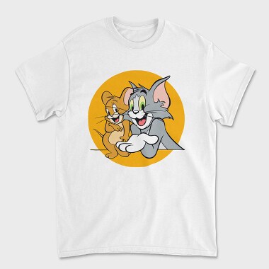 Tom and Jerry 5, Unisex Men's T-Shirt
