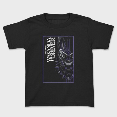 wakanda forever, Kids' T-Shirt