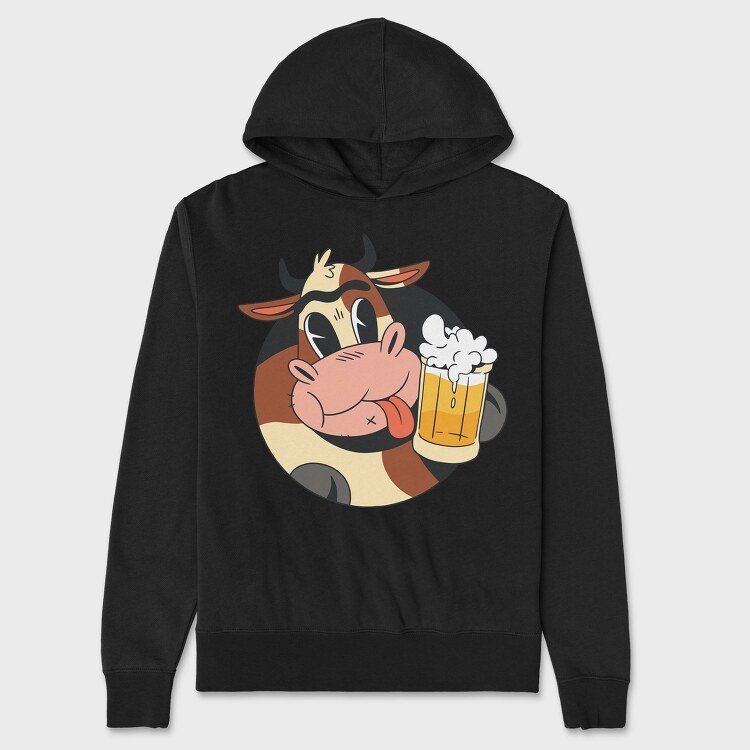 Cow Beer, Унисекс Мъжко Суичър
