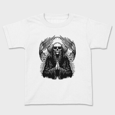 Angel Skull, Kids' T-Shirt