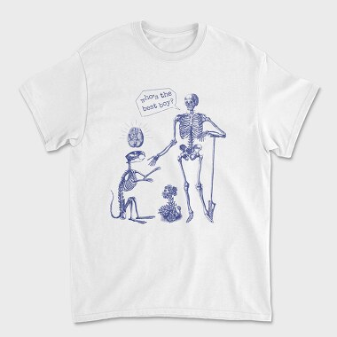 The Best Boy Skeleton, Unisex Men's T-Shirt