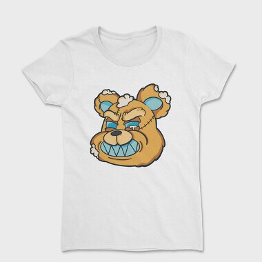 Angry Teddy Bear, Women's T-Shirt