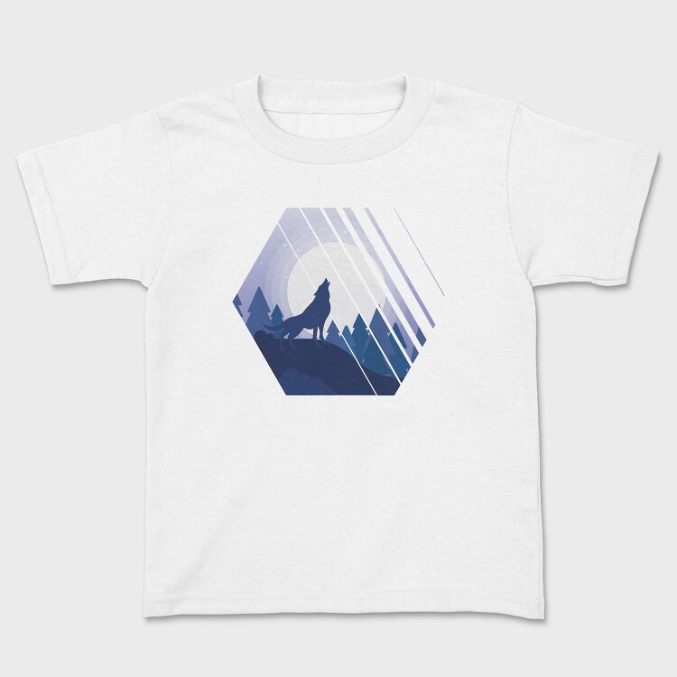 Howling Wolf Hexagon, Детска Тениска