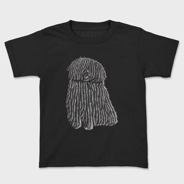 Hungarian Puli Dog, Kids' T-Shirt