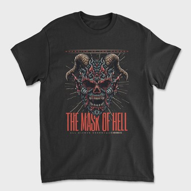 The Mask of Hell, Unisex Men's T-Shirt