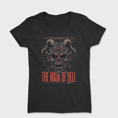 The Mask of Hell, Women's T-Shirt
