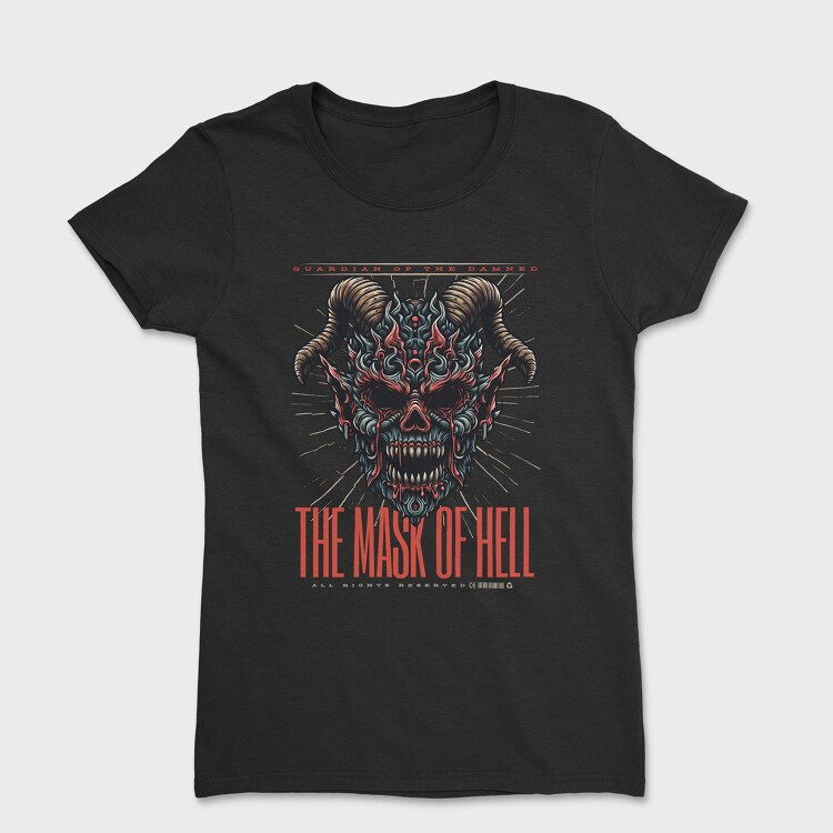 The Mask of Hell, Women's T-Shirt