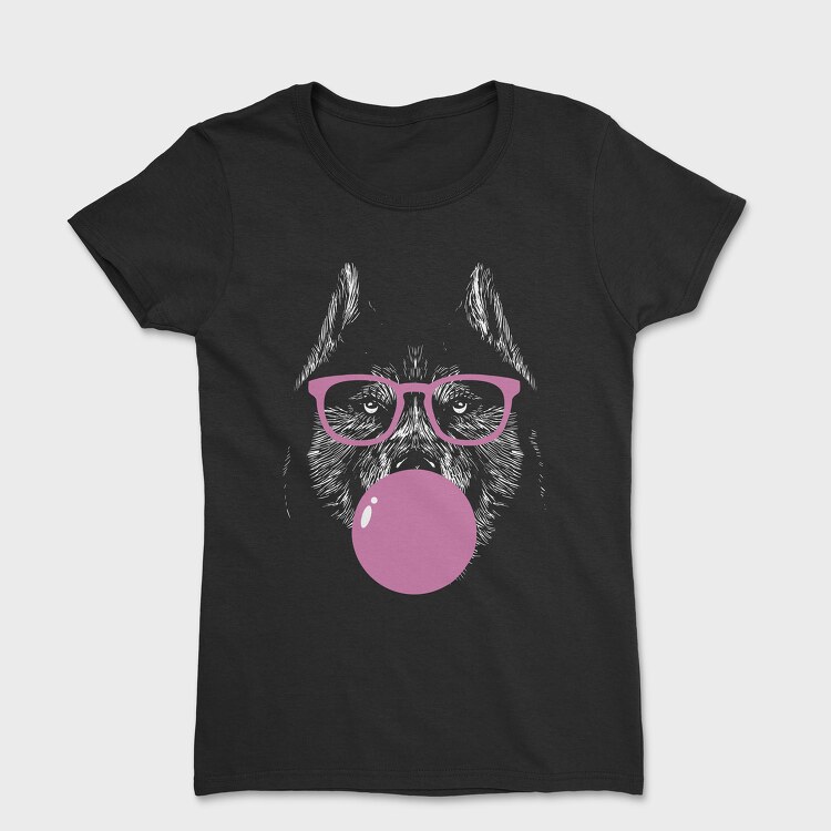 Husky Sungalsses Bubblegum Monochrome, Women's T-Shirt
