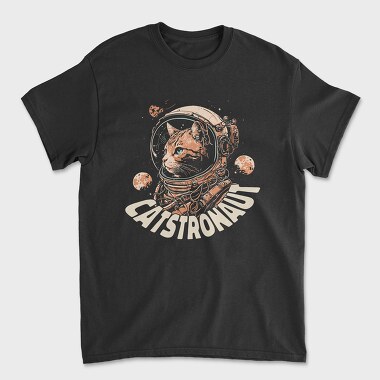 Catstronaut, Unisex Men's T-Shirt