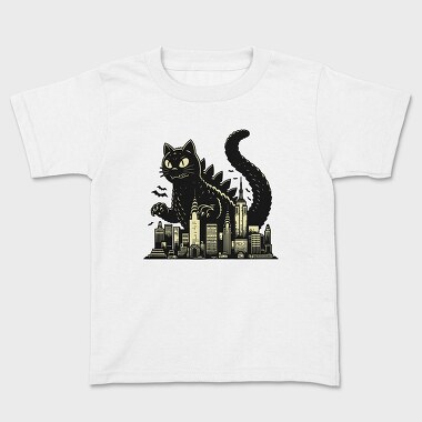 Catzilla 3, Kids' T-Shirt
