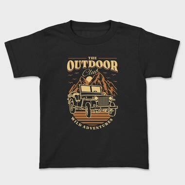 The Outdoor Club, Kids' T-Shirt