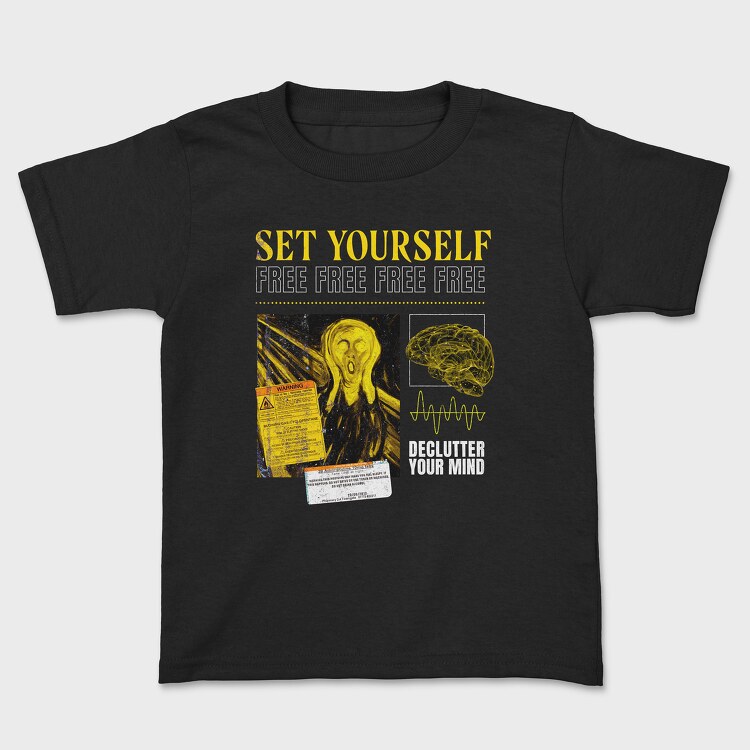 The Scream Trap, Kids' T-Shirt