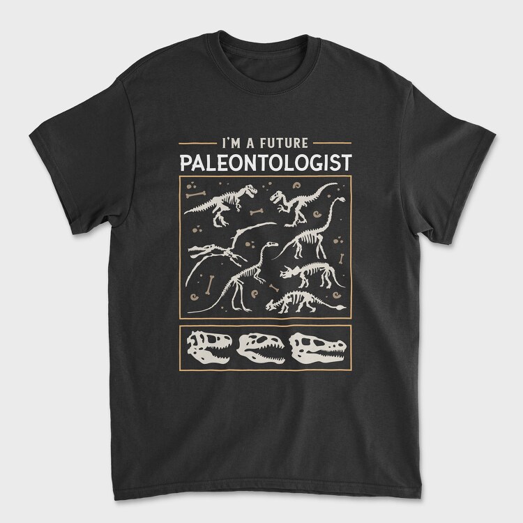 I Am a Future Paleontologist, Unisex Men's T-Shirt
