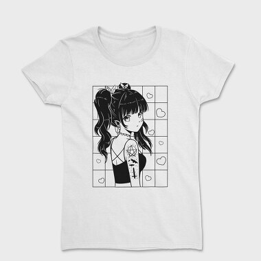 Anime Dark Cute, Women's T-Shirt
