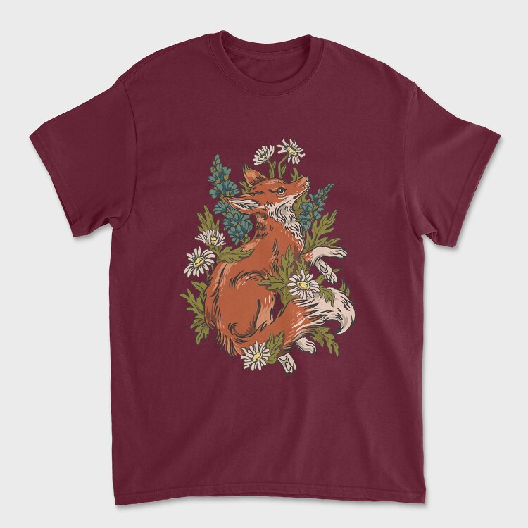 Chamomiles Fox, Унисекс Мъжка Тениска
