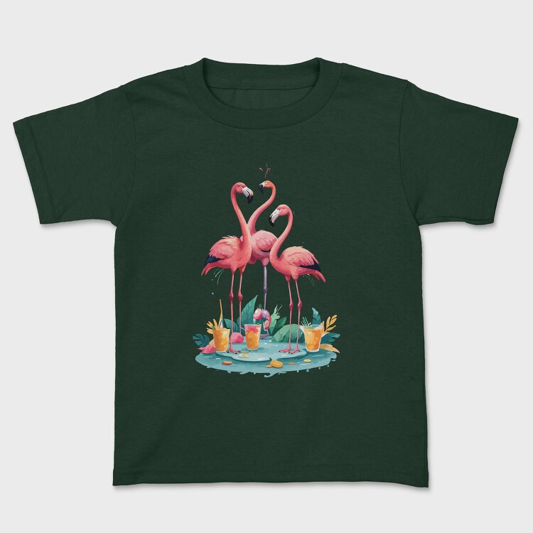 Three Flamingos, Детска Тениска