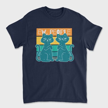 Ew People Cats, Unisex Men's T-Shirt