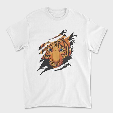 Tiger Ripped, Unisex Men's T-Shirt