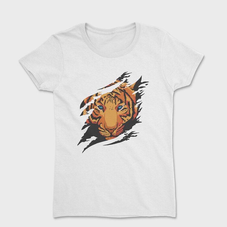 Tiger Ripped, Women's T-Shirt