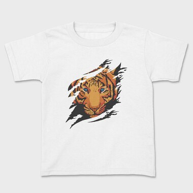Tiger Ripped, Kids' T-Shirt