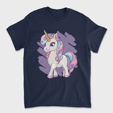 Fantasy Unicorn Cute, Unisex Men's T-Shirt