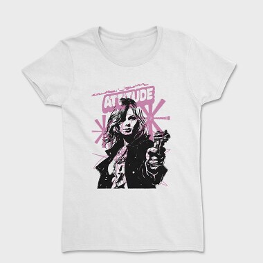 Attitude Girl, Women's T-Shirt