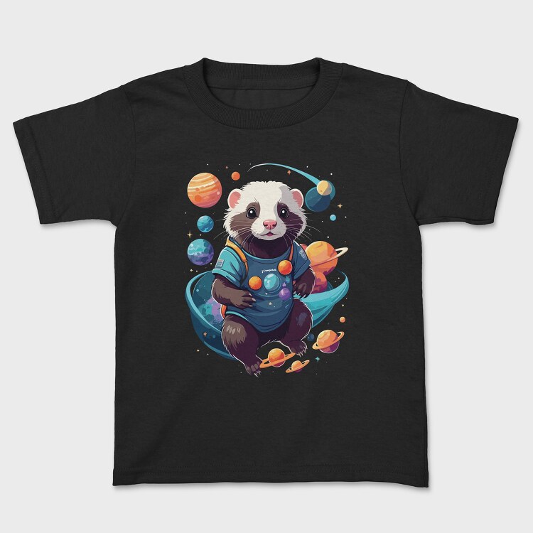 Ferret Sapce, Kids' T-Shirt