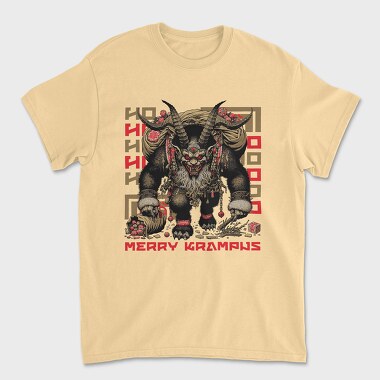 Trend Merry Krampus Japanese, Унисекс Мъжка Тениска