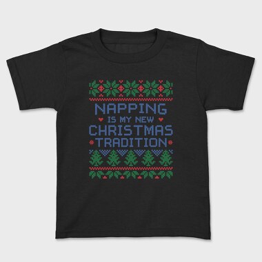 Trend Napping New Tradition, Kids' T-Shirt