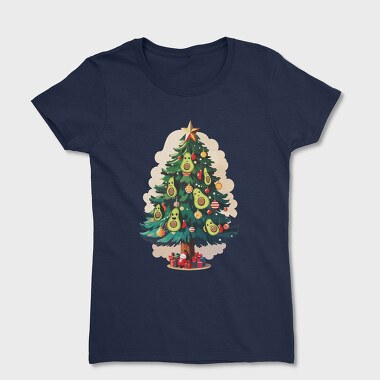 Avocado Christmas, Women's T-Shirt
