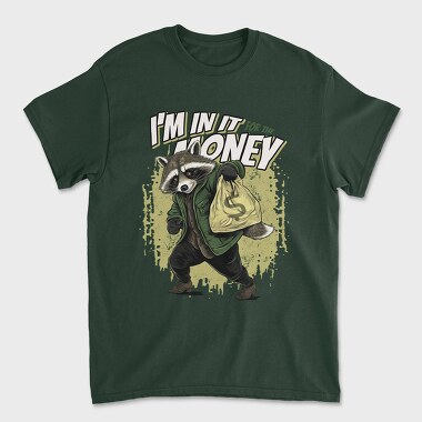 In for the Money, Unisex Men's T-Shirt