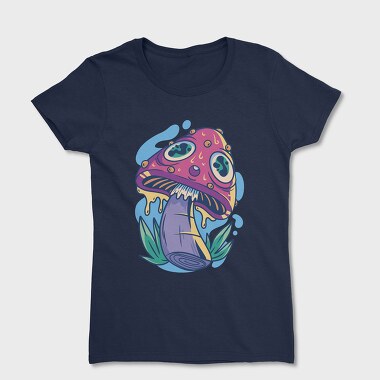 Trippy Mushroom, Women's T-Shirt