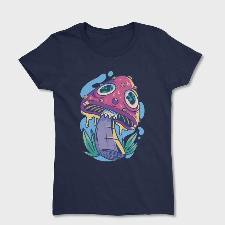 Trippy Mushroom, Women's T-Shirt