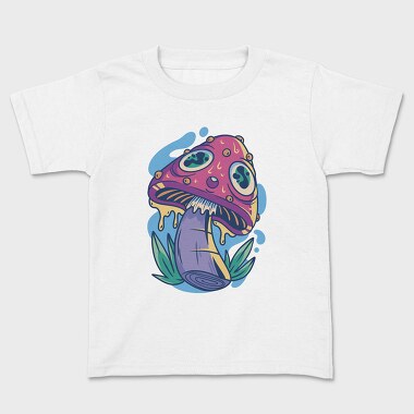 Trippy Mushroom, Kids' T-Shirt