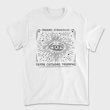 Inward Struggles, Unisex Men's T-Shirt