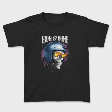 Iron and Bone, Kids' T-Shirt