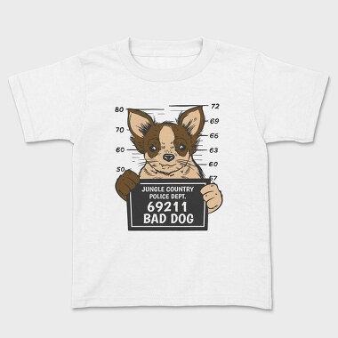 Bad Dog 2, Kids' T-Shirt