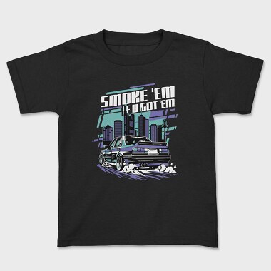Tunning Car, Kids' T-Shirt