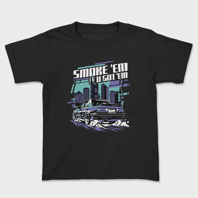 Tunning Car, Kids' T-Shirt
