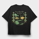 Floral Skeleton, Kids' T-Shirt