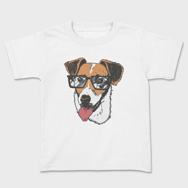 Jack Russell Terrier Sunglasses, Kids' T-Shirt