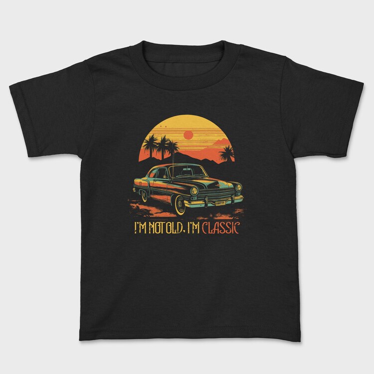 Classic Vintage Car, Детска Тениска