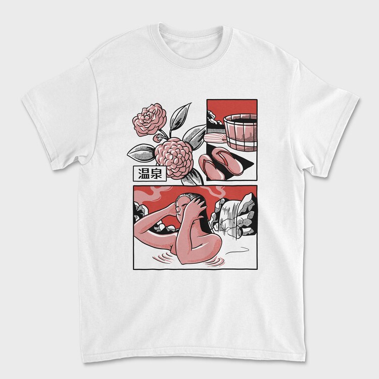 Japanese Comics 4, Unisex Men's T-Shirt