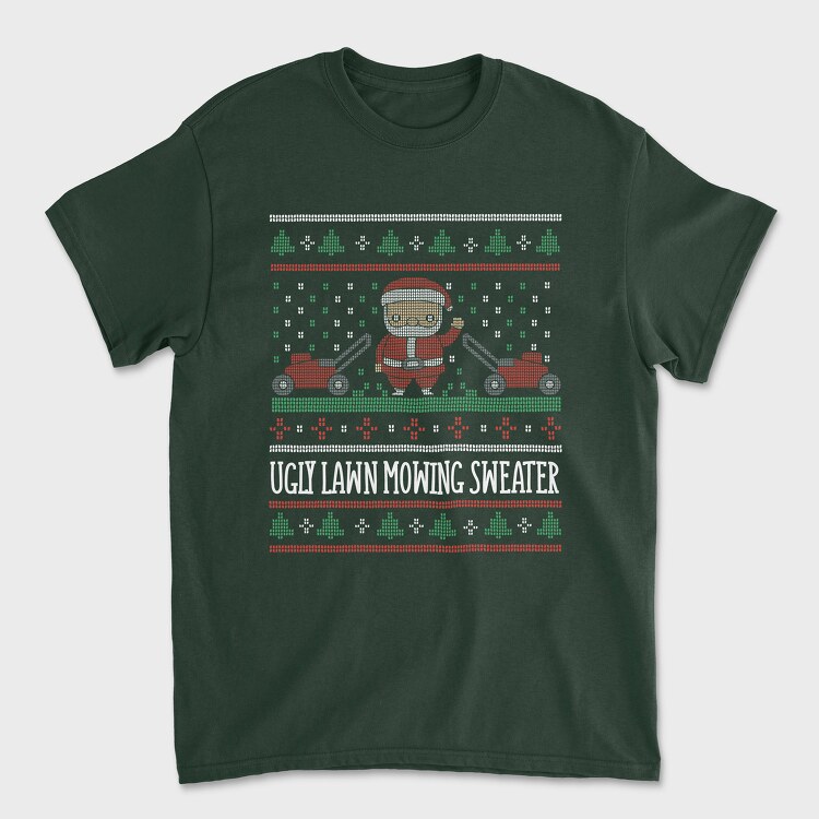 Ugly Lawn Mowing Sweater, Унисекс Мъжка Тениска