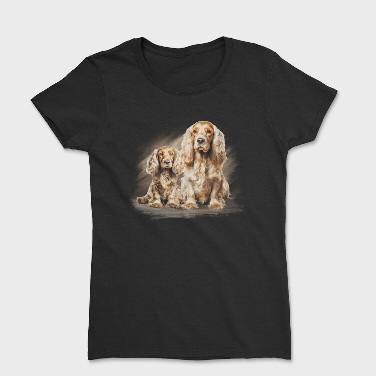 Cocker Dog, Women's T-Shirt