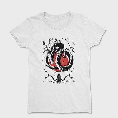 Japanese Samurai Dragon, Women's T-Shirt
