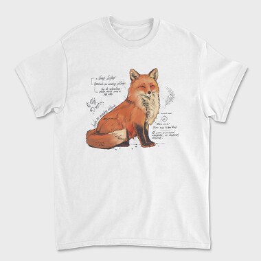 Fox Academia, Unisex Men's T-Shirt
